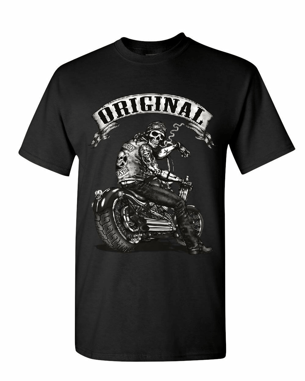 Tee shirt moto vintage pour les passionnés et les anciens du bitume