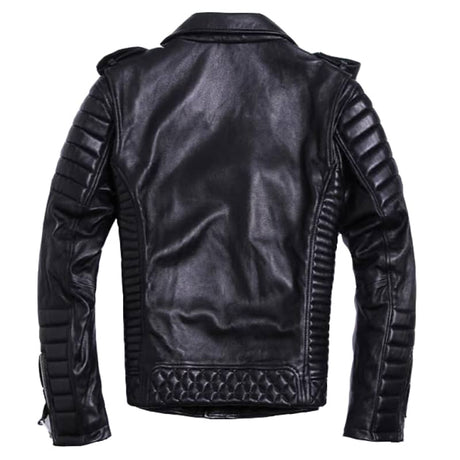 Veste Biker en Cuir Et Simili Cuir Pour Homme et Femme